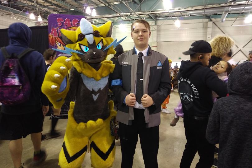 Pokemon Zeraora Cosplay Fursuit SacAnime Detroit