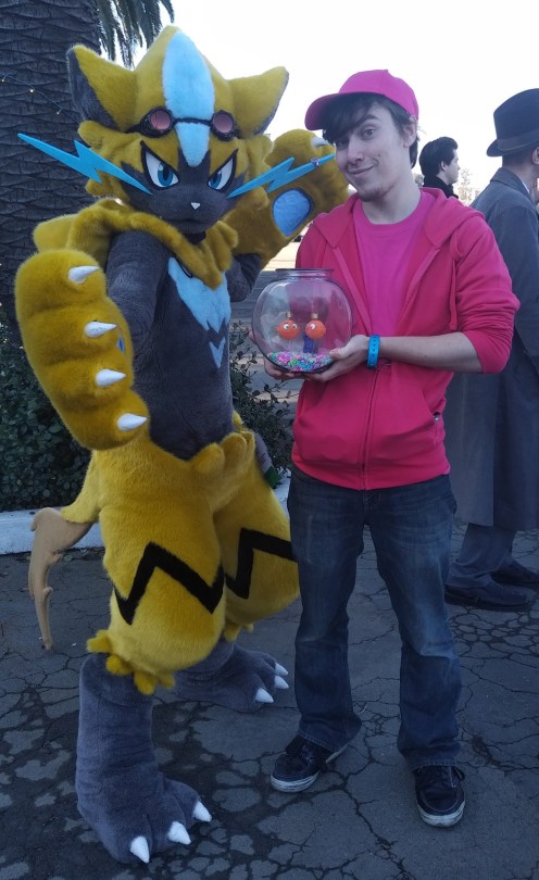 Pokemon Zeraora Cosplay Fursuit SacAnime FOP
