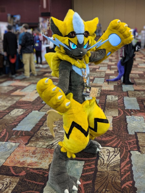 Pokemon Zeraora Cosplay Fursuit BLFC