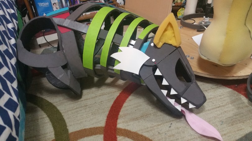 vandal obstagoon project build cosplay costume eva foam