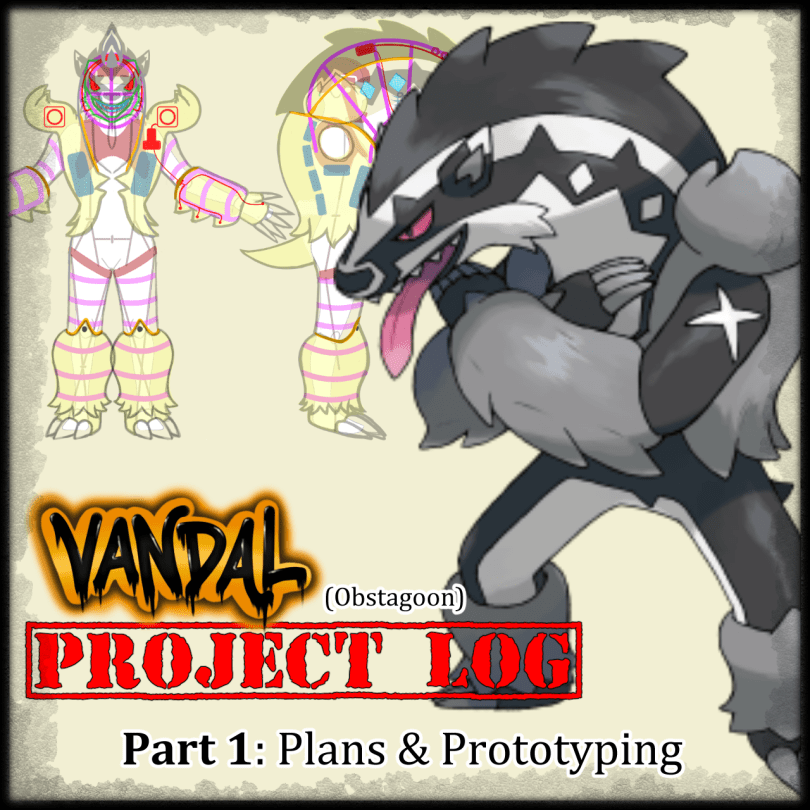 vandal obstagoon project log build cosplay costume chapter part